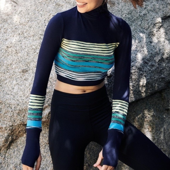 Free People Mountain Mama Striped Layering Top - Picture 3 of 14